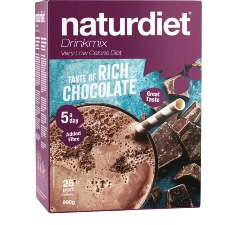 Naturdiet Drinkmix VLCD Rich Chocolate 990g 25 st