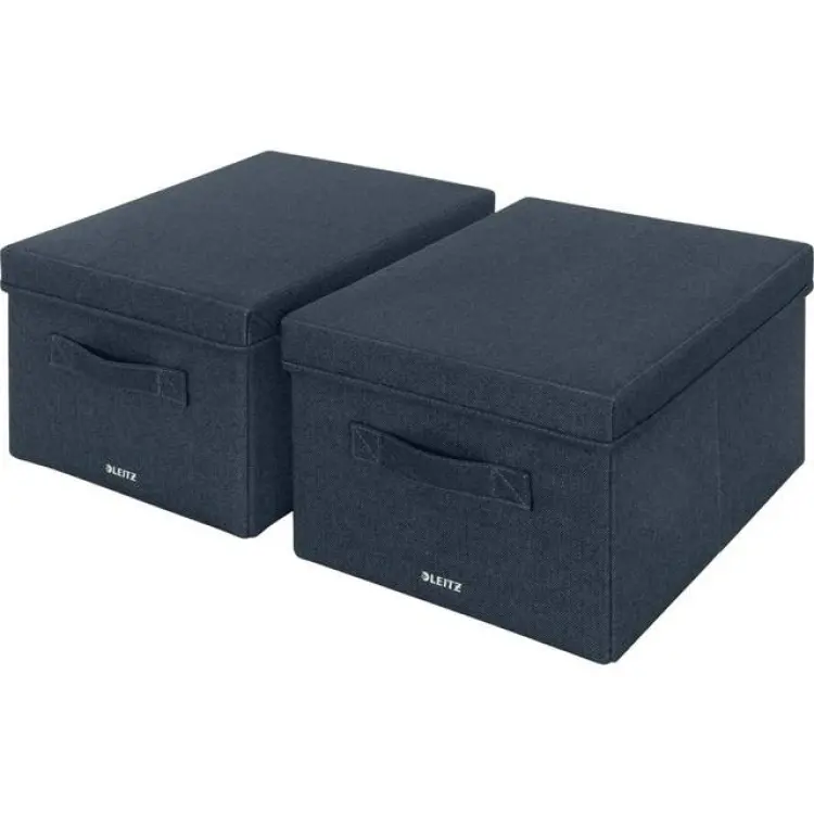 Leitz Förvaringsbox Medium 2 Pack Grey