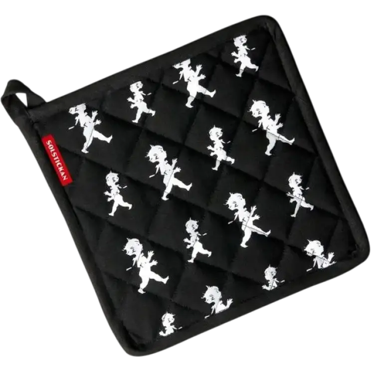 Solstickan ST50-09 Grytlapp Svart (22x22cm)