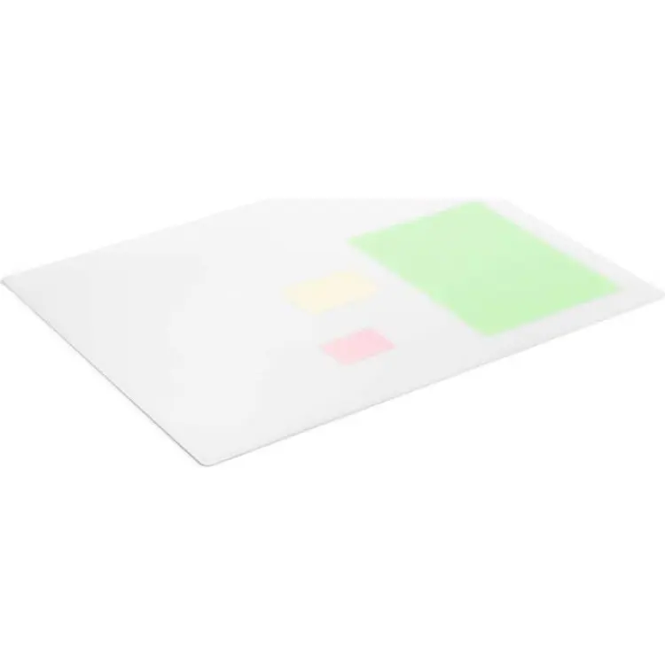 Durable Desk Mat 650x500mm with Contoured Edges PP