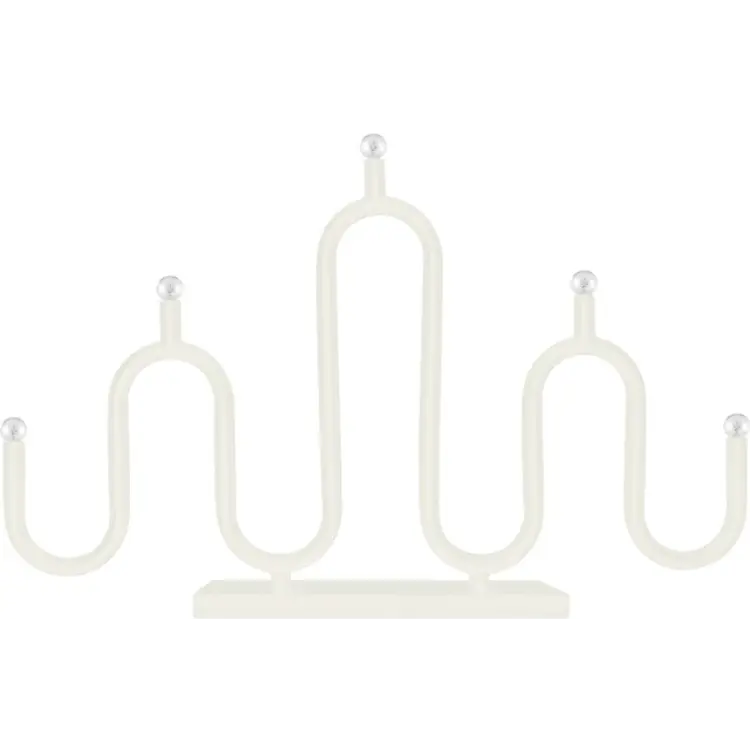 Globen Lighting Ljusstake Noel 5 Vit Kandelaber 50cm