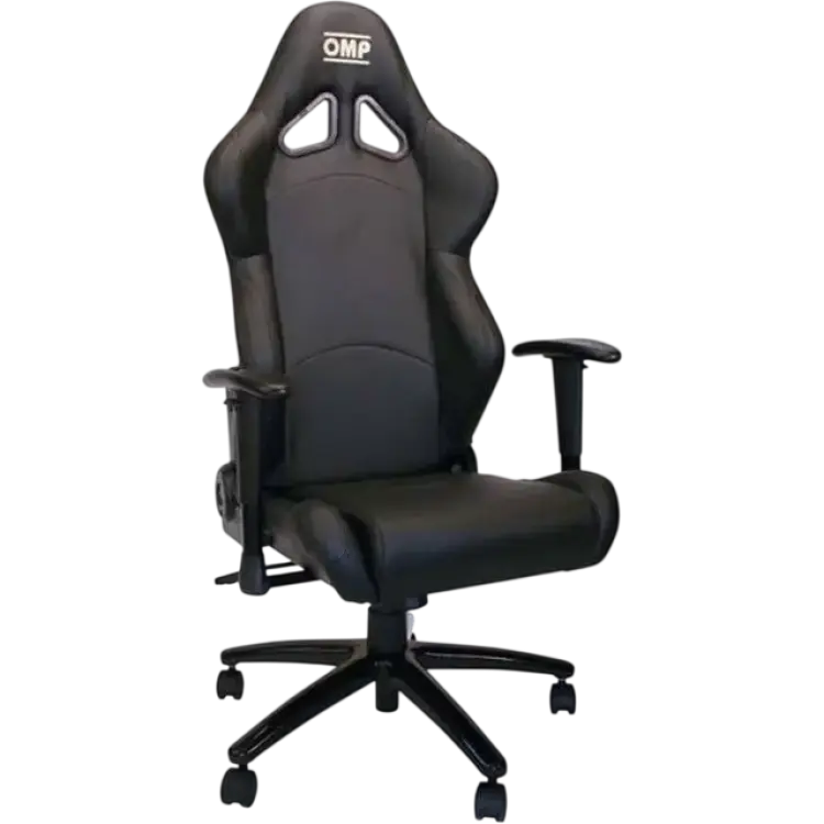 OMP OMPHA/777E/NN Gaming Chair - Black