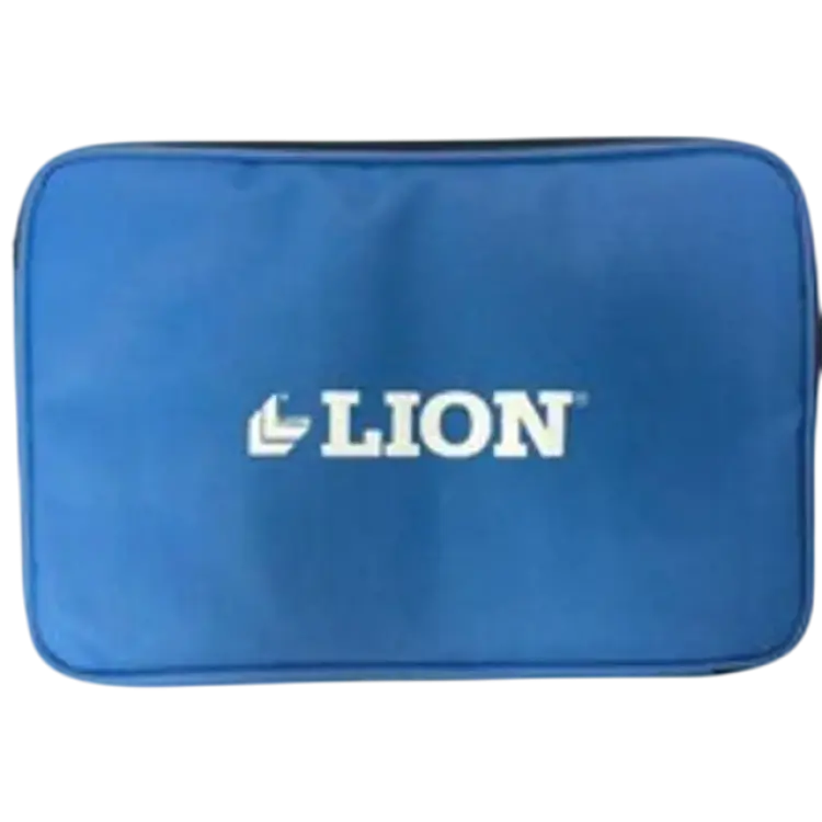 Lion Table Tennis Bat Cover - Blue - One Size