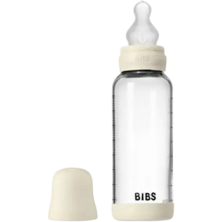 Bibs Baby Silikon Medium Flow Ivory 240 ml