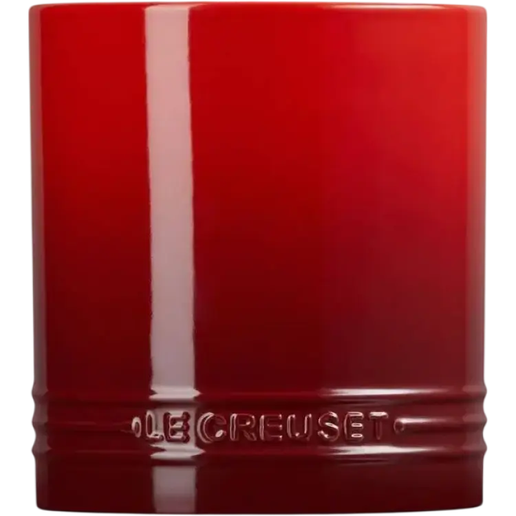 Le Creuset Signature Stengods Bestick Och Redskapskruka 1.1L Röd Bestickhållare