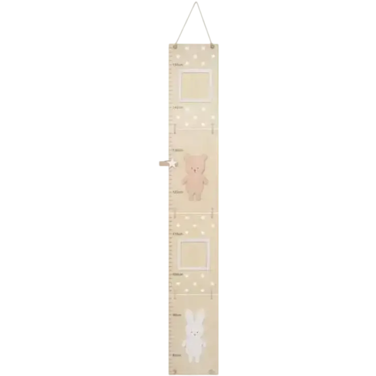 Jabadabado Growth Chart Teddy & Bunny