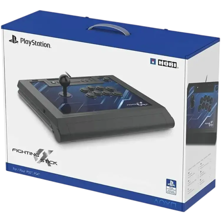 Hori Fighting Stick Alpha (PS4/PS5) - Black/Blue