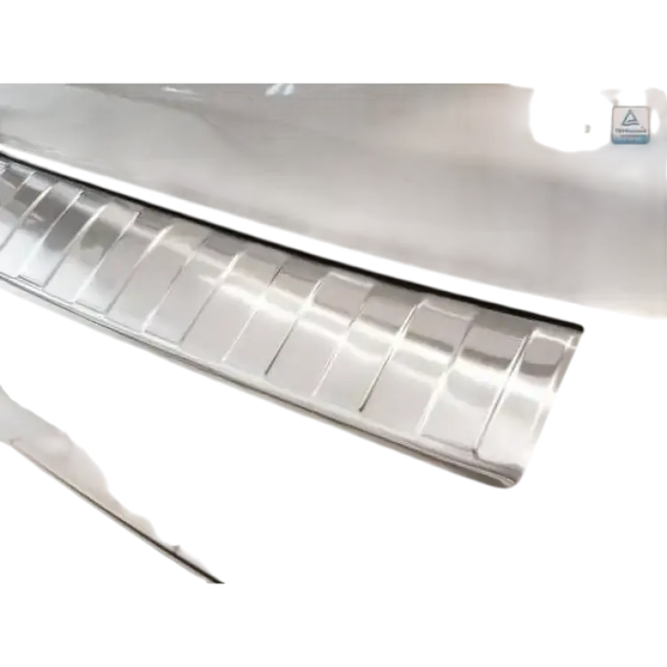 Lastskydd Rostfri Borstad Metall Fiat 500 Hatchback 3drs