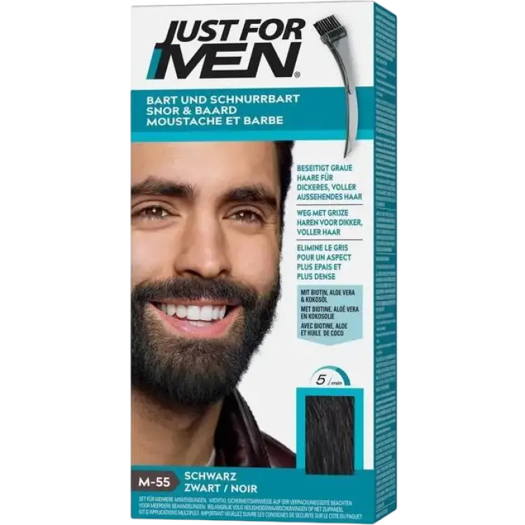 Just For Men Beard Coloring Natural Black