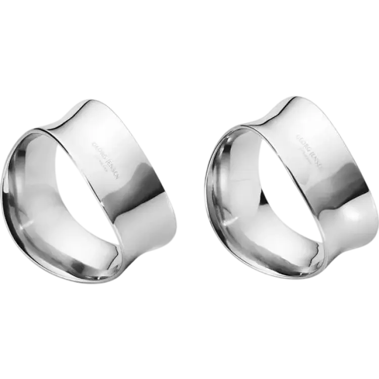 Georg Jensen Cobra Servettring 4cm 2st