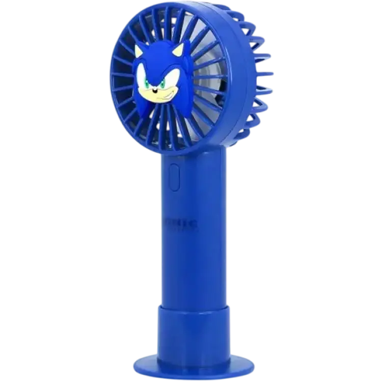 Sonic The Hedgehog Mini Fan Handheld with 3D Character