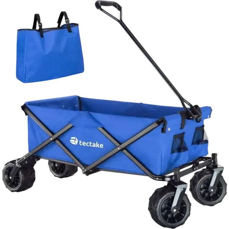 tectake Foldable Garden Trolley