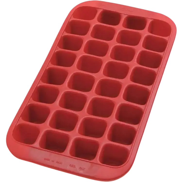 Lekue Lékué Iskubsform Silikon Med Lock Röd Isform