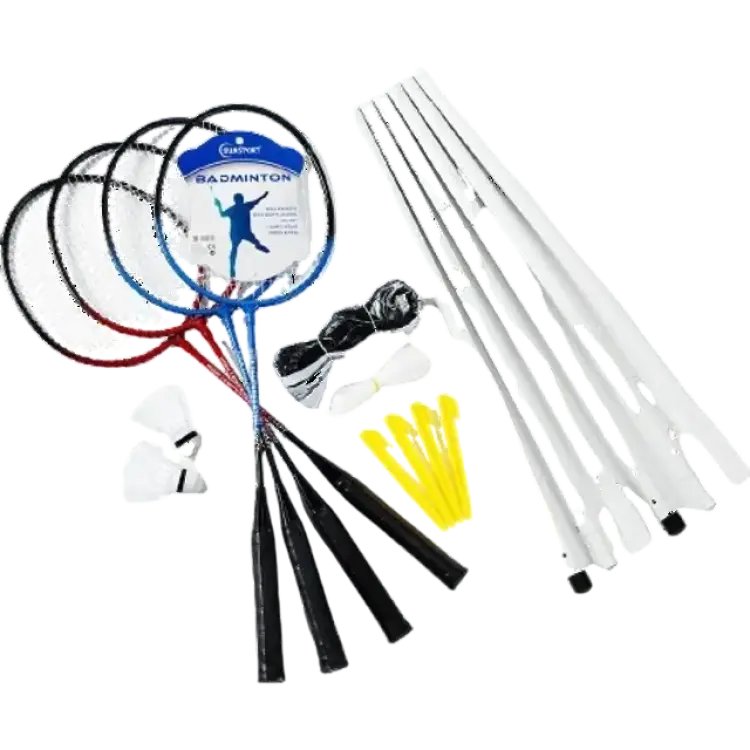 Sunsport Badminton 4 Rackets Complete Set
