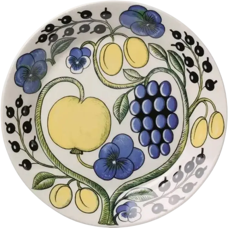 Arabia Paratiisi Blue Flat tallrik 26cm