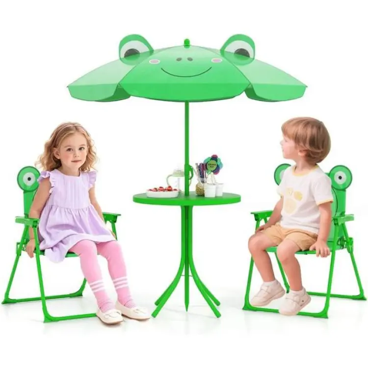 Northix Picknickset För Barn Med Paraply Och Stolar