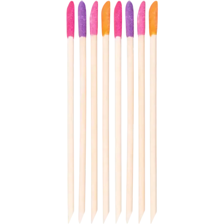 Brushworks Crystal Cuticle Sticks 8-pack