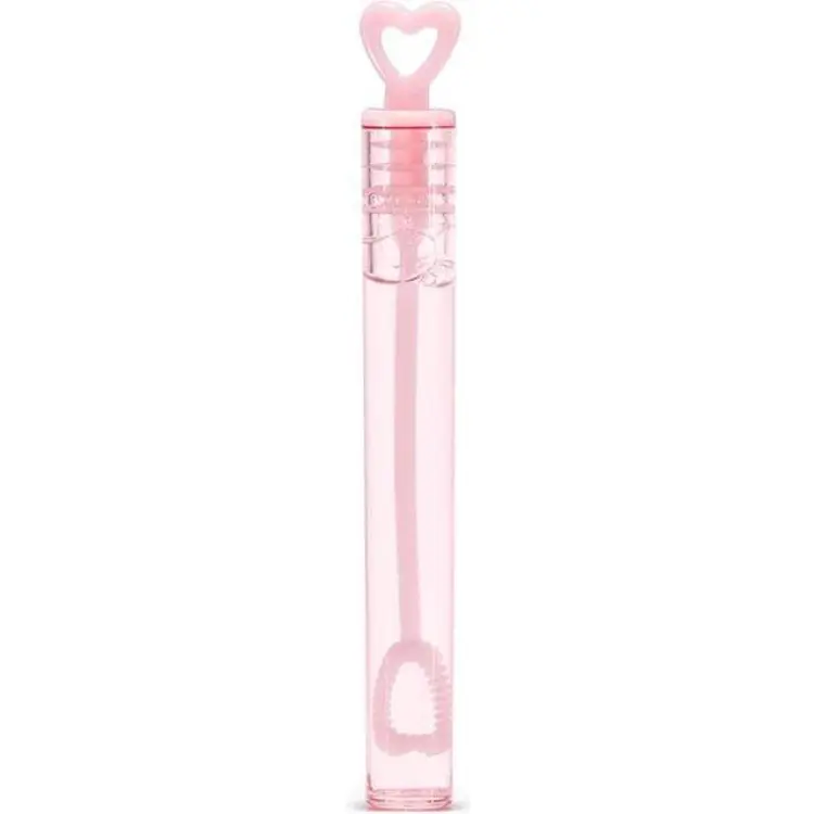 PartyDeco Party Soap Bubbles Hearts Pink 4ml 48-pack