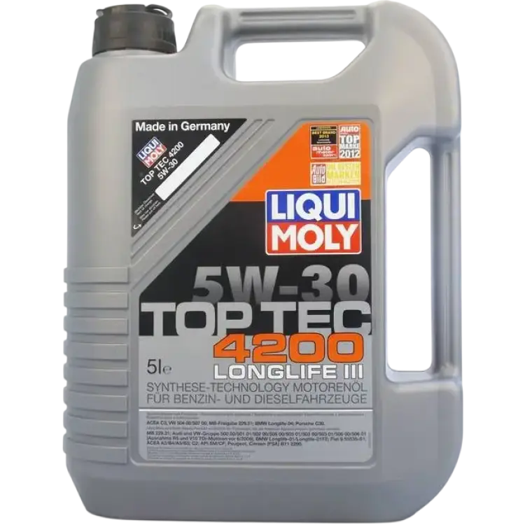 Liqui Moly Top Tec 4200 5W-30 Motorolja 5L