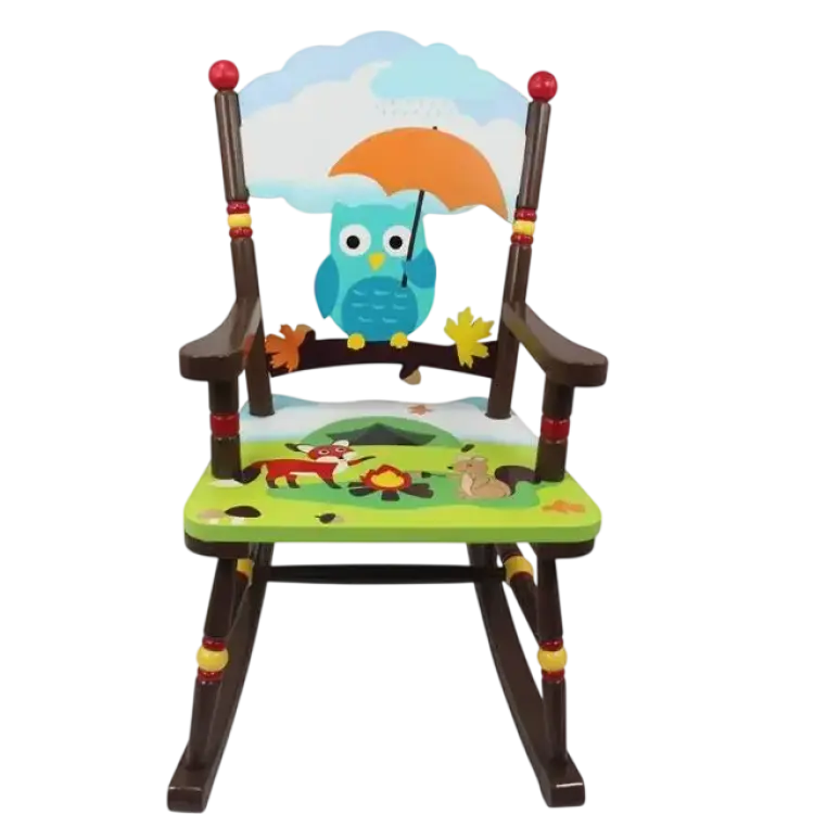 Teamson Fantasy Fields Enchanted Woodland Thematic Kids Rocking Chair
