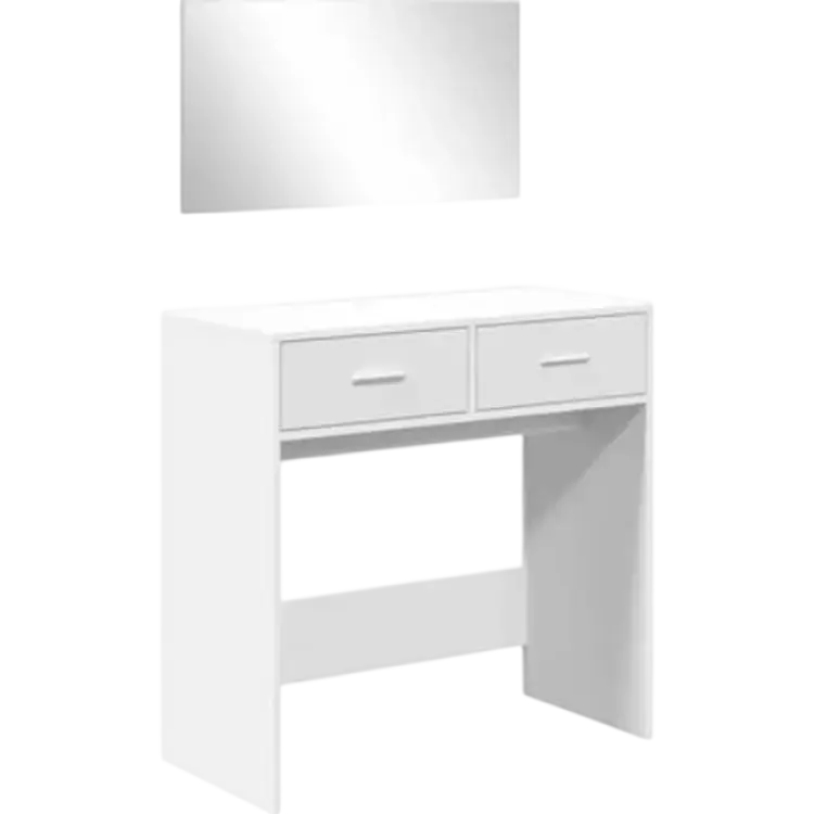 vidaXL 840702 White Sminkbord 39x80cm