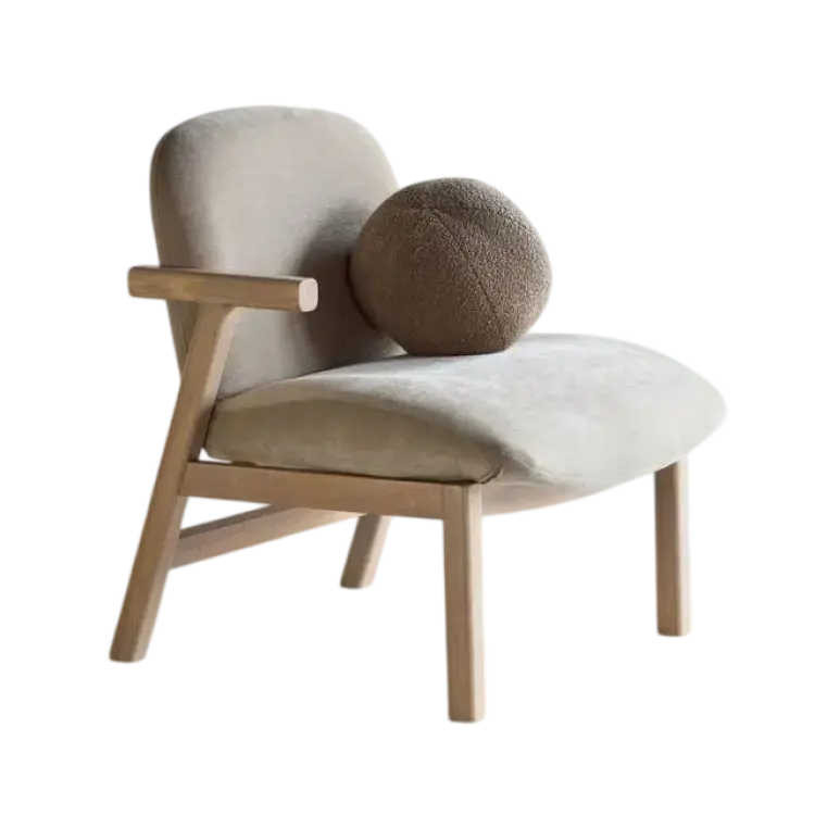 Venture Home Rile Beige Utan Armstöd Fåtölj