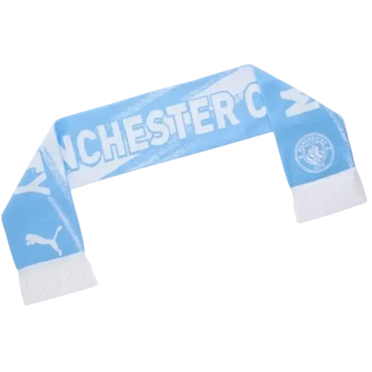 Puma Manchester City Essentials Blue Scarf