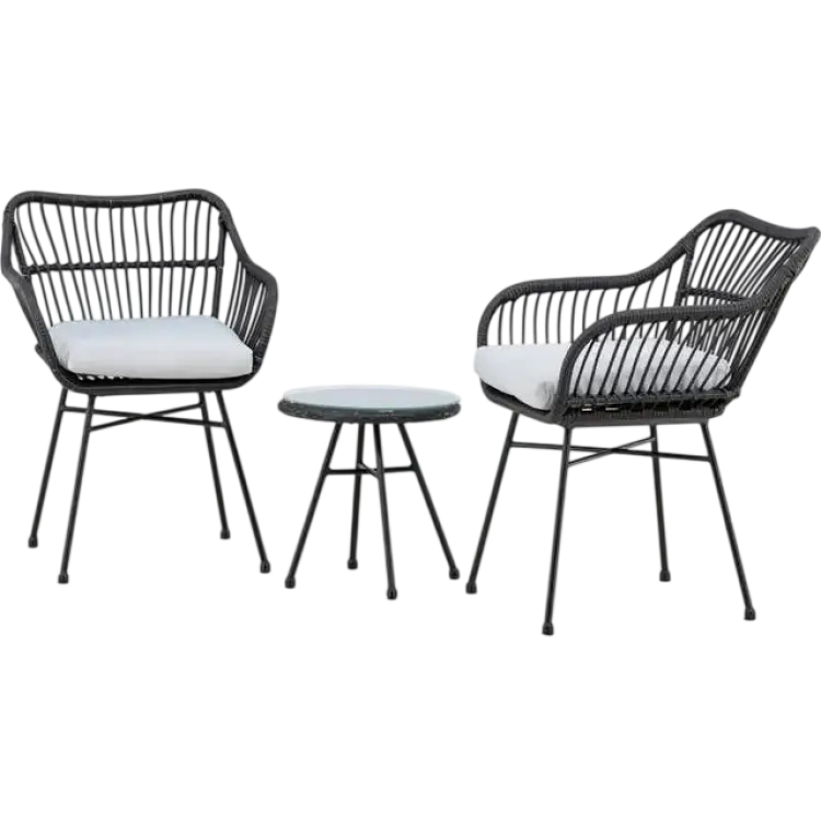 Venture Design Viga Balcony Set Caféset, 1 Bord inkl. 2 Stolar
