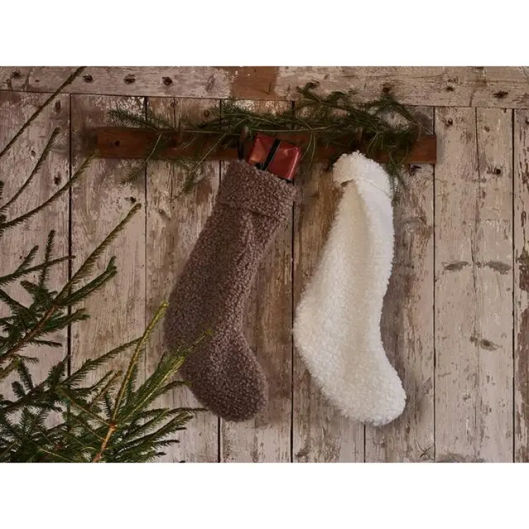 Redlunds Bagge Julstrumpa Vit Juldekoration