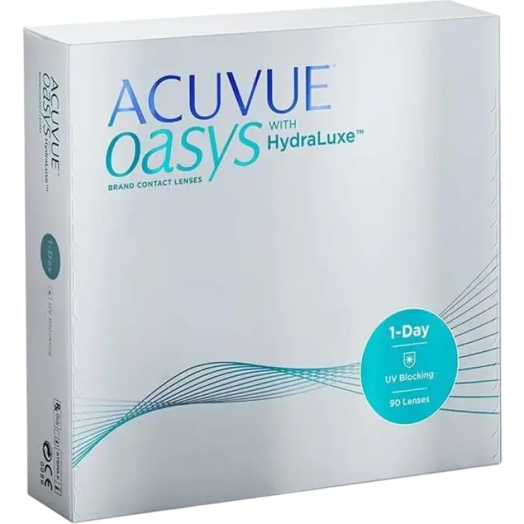 Johnson & Johnson Acuvue Oasys 1-Day with HydraLuxe 90-pack
