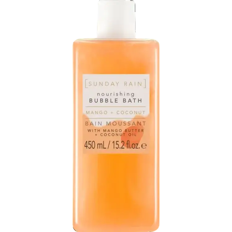 Sunday Rain Bubble Bath Mango + Coconut 450ml
