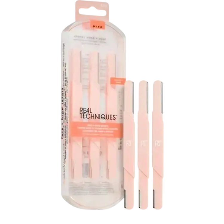 Real Techniques Face & Brow Razors 3-Pack