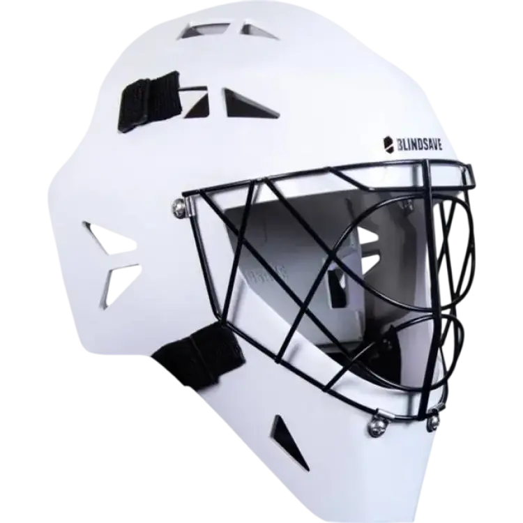 Blindsave Målvaktshjälm Sharky White