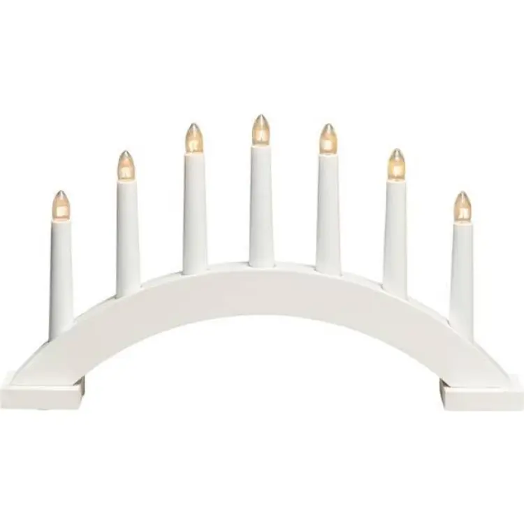 Konstsmide Elljusstake 7 Ljus Adventsljusstake
