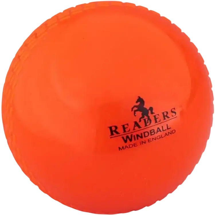 Readers Unisex's Windball cricketboll, orange, Senior
