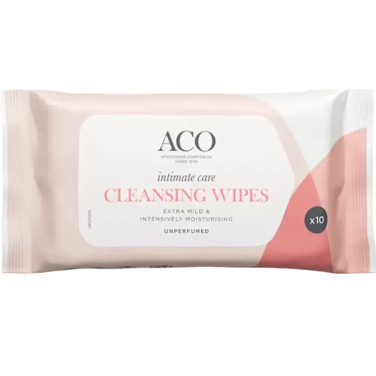 ACO Intimate Care Cleansing Wipes