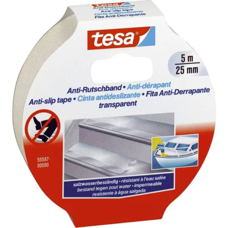 TESA Anti Slip Tape Extra Resistent 5mx25mm