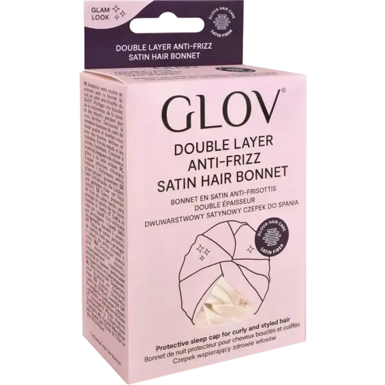 GLOV Double Layer Satin Bonnet Champagne