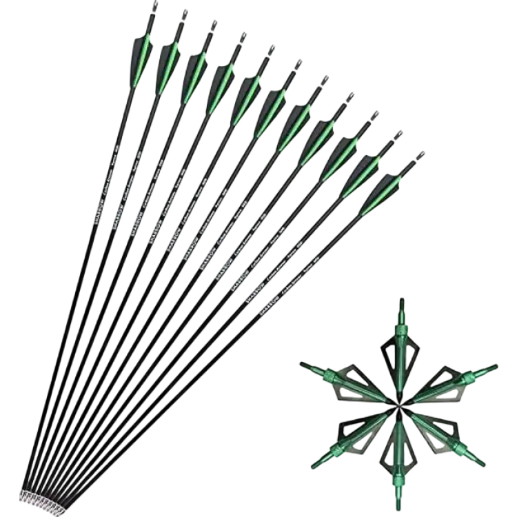 Sharrow 12 St Bågskytte Kolpilar 30 Tum