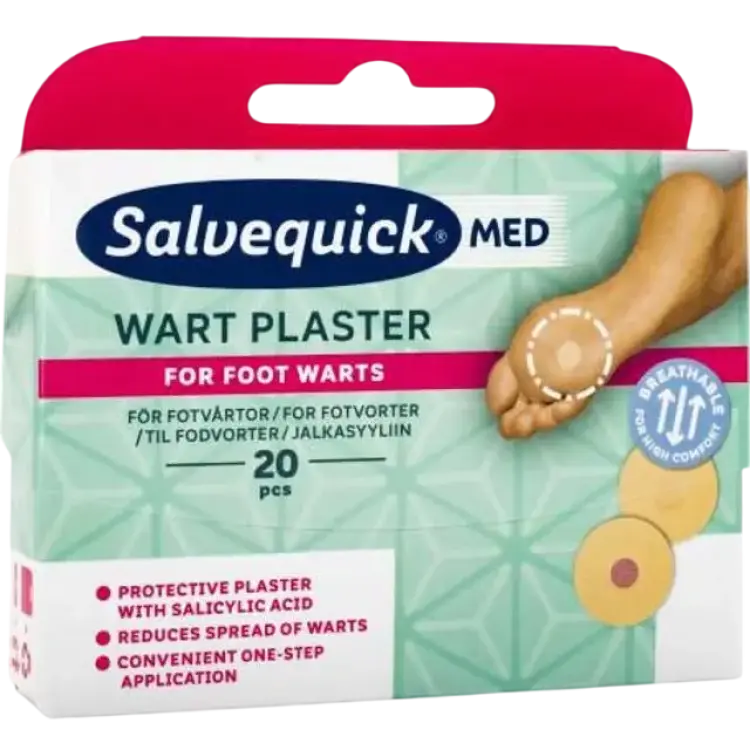 Salvequick Wart Plaster 20-pack