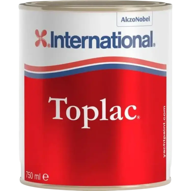International Lackfärg Toplac, 0.75 liter White