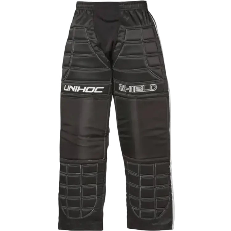 Unihoc Shield Sr Målvaktsbyxor Black White Unisex M
