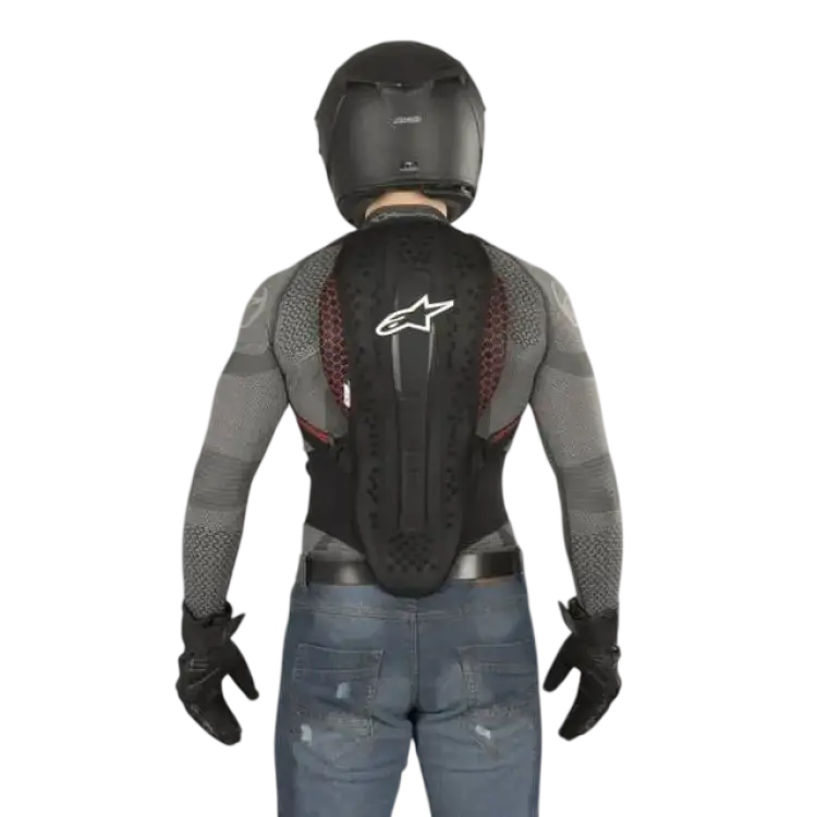 Alpinestars Nucleon KR-2 Ryggskydd - Svart/Röd