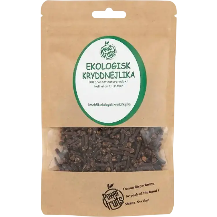Powerfruits Ekologisk Kryddnejlika Hel 50g 1pack
