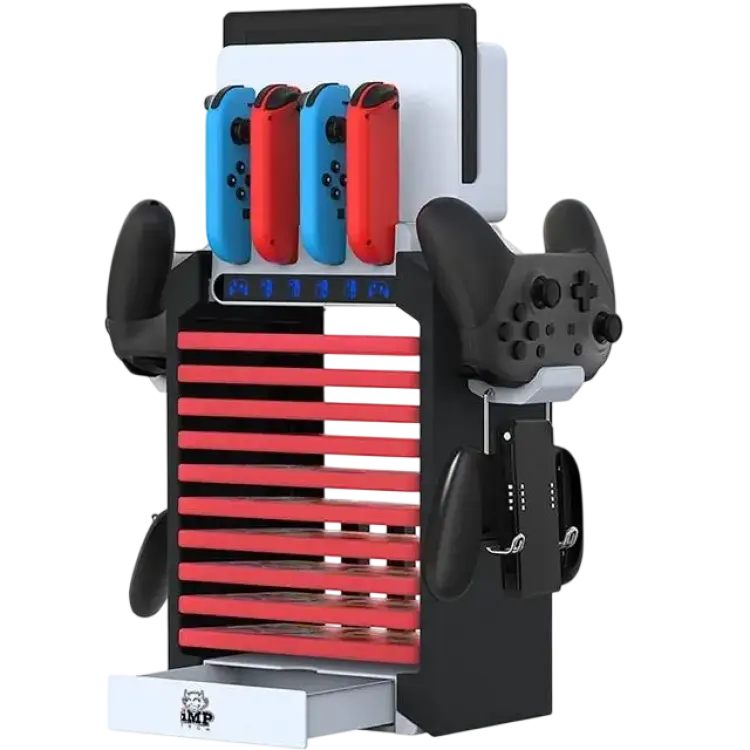 Imp Gaming Tech DLX Multi-Function Console Media Stand