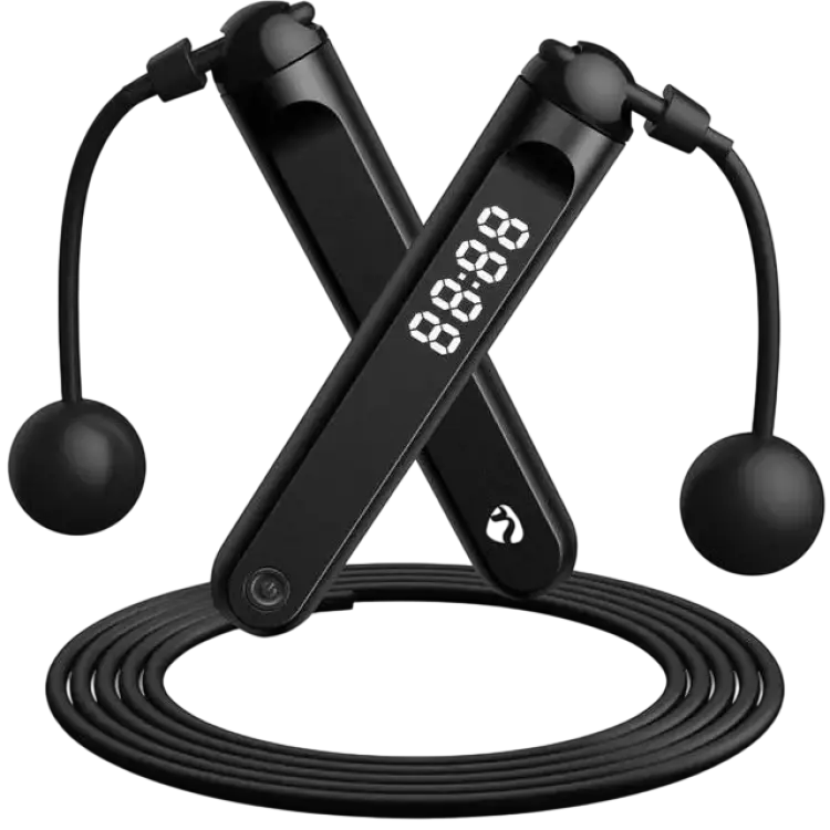 Nedis SmartLife Jump Rope Svart