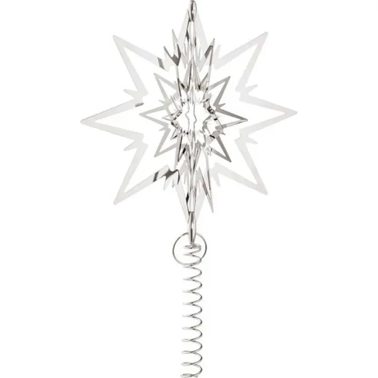 Georg Jensen Top Star Large Palladium Julgranspynt 24cm