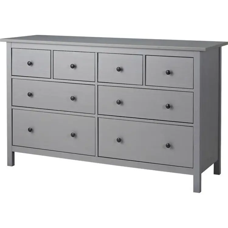 IKEA Hemnes Grey Lacquered Byrå 160x96cm
