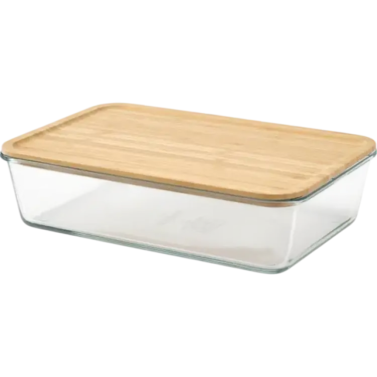 IKEA 365+ Med Lock Stor Rektangulär Glas Bambu 3.1 L Matlåda