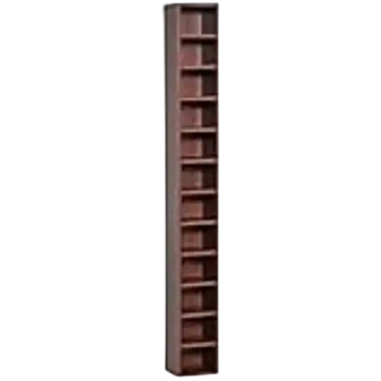 Homcom Hylla Kolumn Förvaringsskåp CD 12 Fack 21 x 20 l x 175 cm
